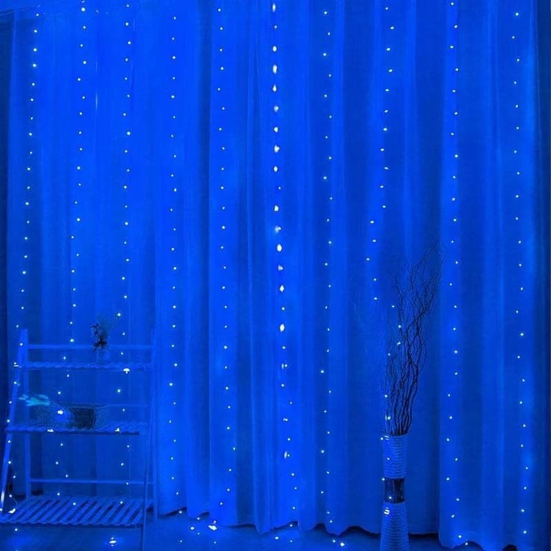 Altavola Design Kurtyna Ledowa (300 lampek LED) 3m x 3m BLUE / NIEBIESKI