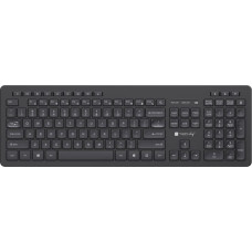 Techly Klawiatura bezprzewodowa RF 2.4GHz USB chocolate