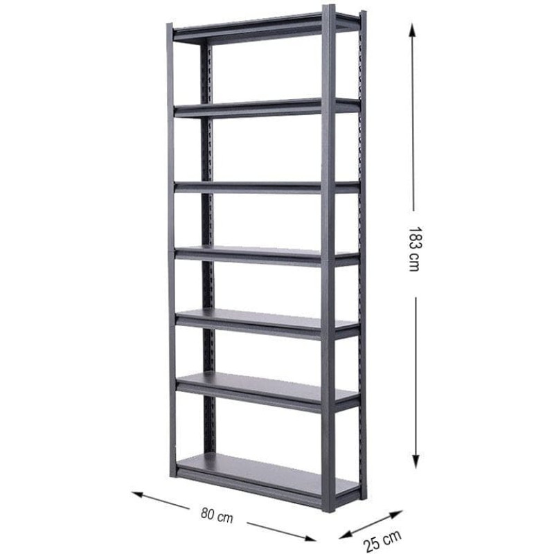 Marbo Sport STORAGE SHELF 183X80X25CM 50KG
