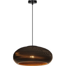 Domoletti PENDANT LIGHT PAPER E27 BROWN/BLACK