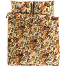 Domoletti BED COV SET Flowers KSL COTTON 200x220CM