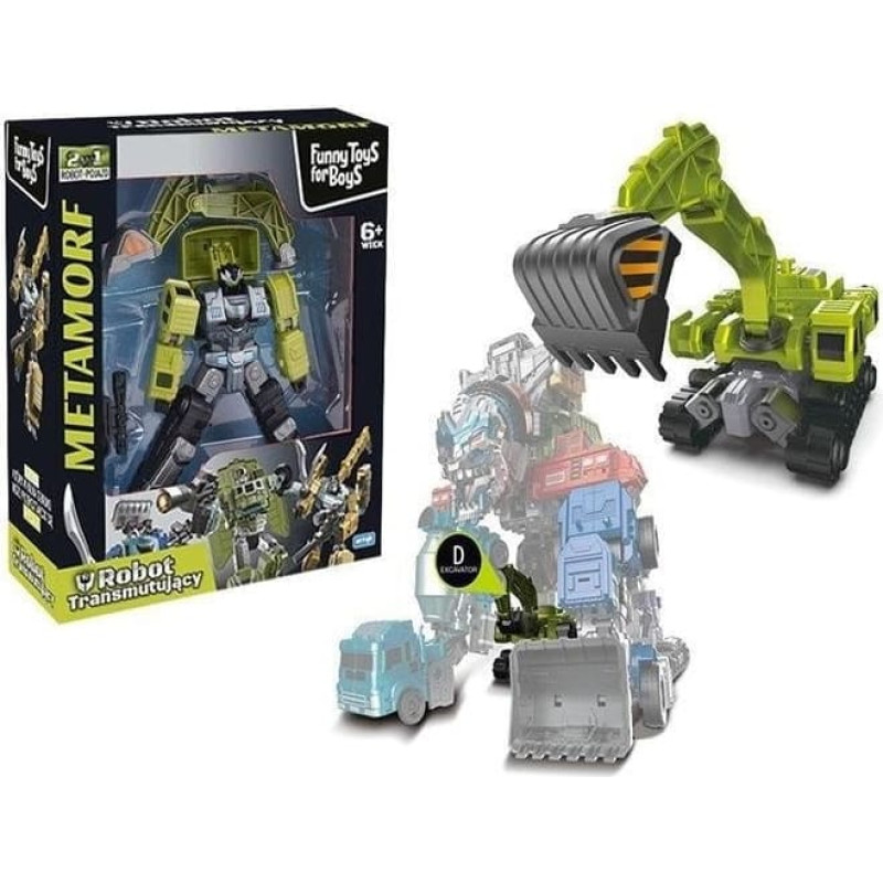 Artyk AUTOROBOT TOYS FOR BOYS KOPARKA 5901811168048
