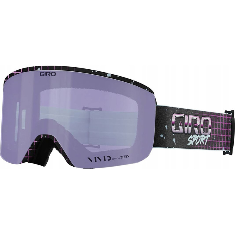 Giro Gogle zimowe GIRO AXIS PURPLE SYNDROME (Szyba lustrzana kolorowa VIVID-Carl Zeiss VIVID HAZE 8-18% VLT S3 + Szyba lustrzana kolorowa VIVID-Carl Zeiss INFRARED 58% S1) (NEW 2024/2025)
