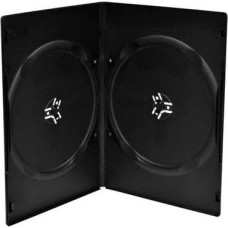 Mediarange DVD-Leerhülle schmal für 7 Dics 9mm schwarz 100St