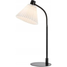 Markslojd Mira 108697 lampa stołowa lampka 1x40W E14 czarna/biała