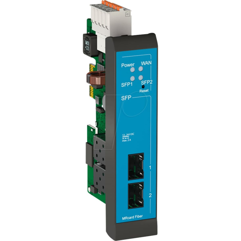Insys icom MRcard Fiber-Einsteckkarte Gigabit SFP