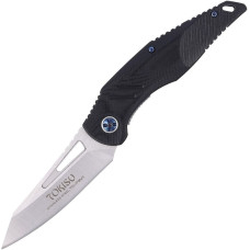 Martinez Albainox Nóż TOKISU Tactical, Black G10, Satin (18685)