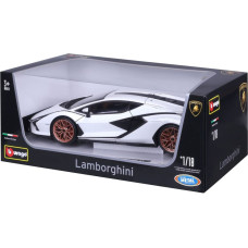 Bburago BBU 1:18 Plus Lamborghini Sian whi/blac 11046BK