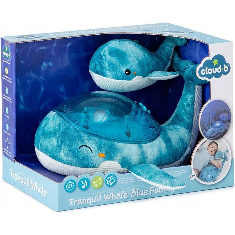 Cloud B CLOUD`B-CLTT-7901-LAMPKA NOCNA WIELORYB   NIEBIESKI