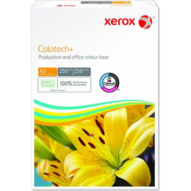 Xerox 003R99027, Laser printing, A3 (297x420 mm), 250 sheets, 250 g/m², White, 242 µm