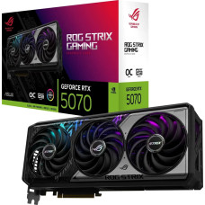 Asus Karta graficzna Asus ROG Strix GeForce RTX 5070 OC 12GB GDDR7 DLSS (ROG-STRIX-RTX5070-O12G-GAMING)