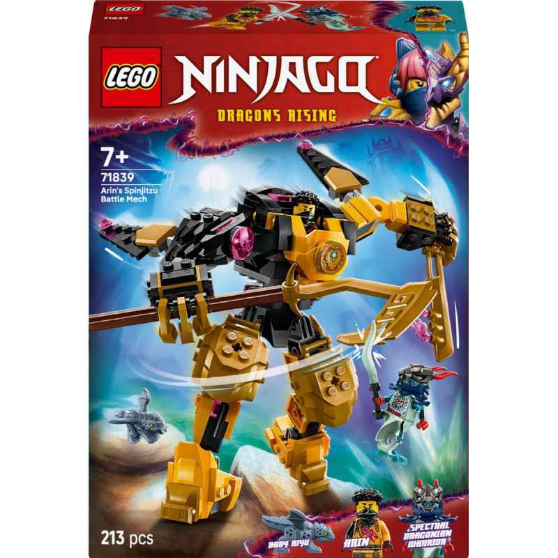 Lego Ninjago Mech bojowy Spinjitzu Arina (71839)