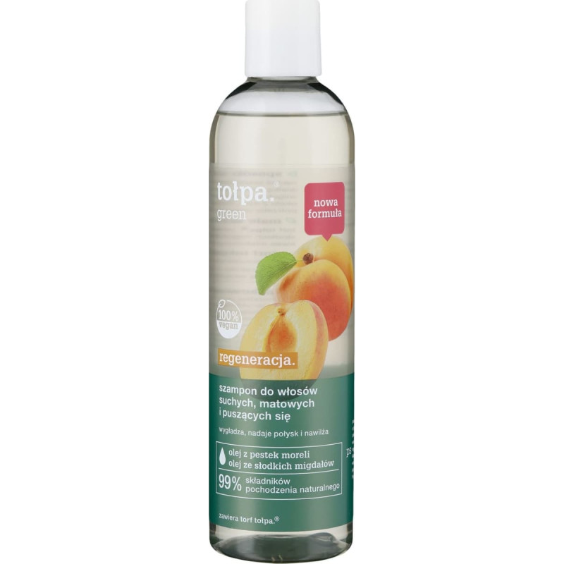 Tołpa TOŁPA Green Regeneracja Szampon do włosów suchych, matowych i puszących się 300 ml