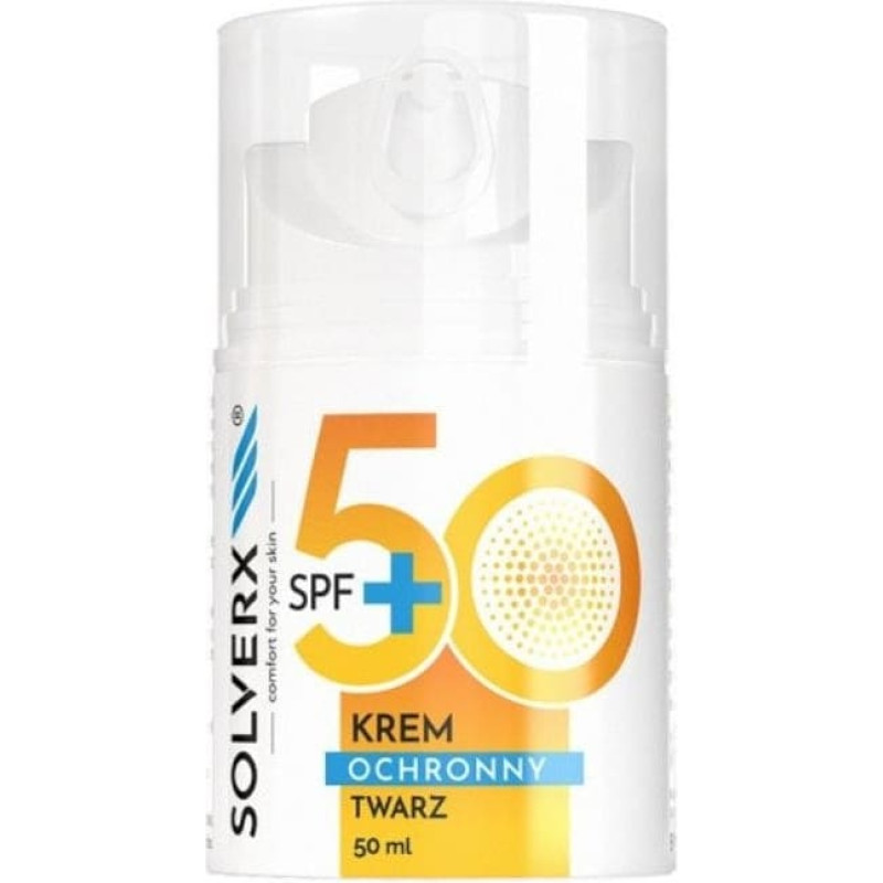 Solverx Ochronny krem do twarzy SPF50+ 50ml