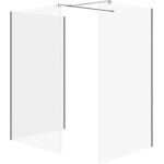 Cersanit (kabiny walk-in) SET B810: Kabina walk-in MILLE chrom 90x90x90x200 (S601-197)