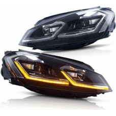 Noname Lampy Volkswagen Golf 7 Przód Chrome