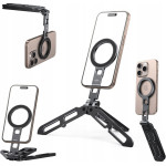 Vrig Statyw Grip Stojak 3w1 Metal Uchwyt Na Telefon Obrót 360 Magnes Magsafe / Mg-21