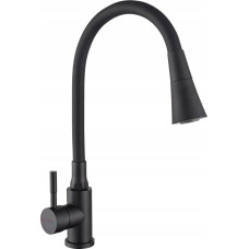 Invena bateria kuchenna Gabi, czarny BZ-87-004-L
