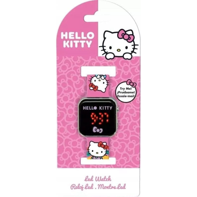 Jono Toys *****Hello Kitty zegarek cyfrowy LED HK50201 91608