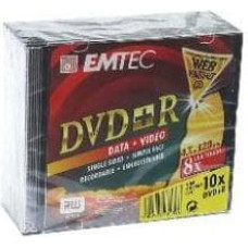 Emtec DVD+R/10/Slim 4.7GB 16x