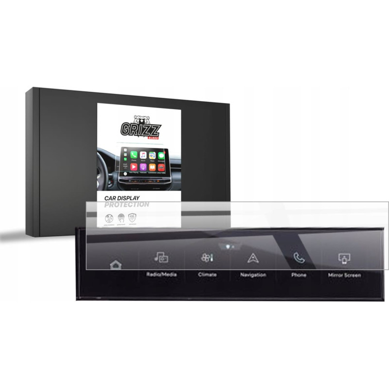 Grizzglass Folia ceramiczna GrizzGlass CarDisplay Protection do Peugeot 3008 AC Panel 2024