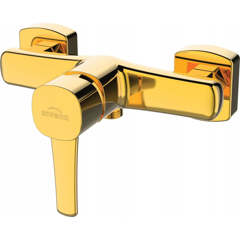 Invena bateria natryskowa Glamour, złoty BN-02-009-V