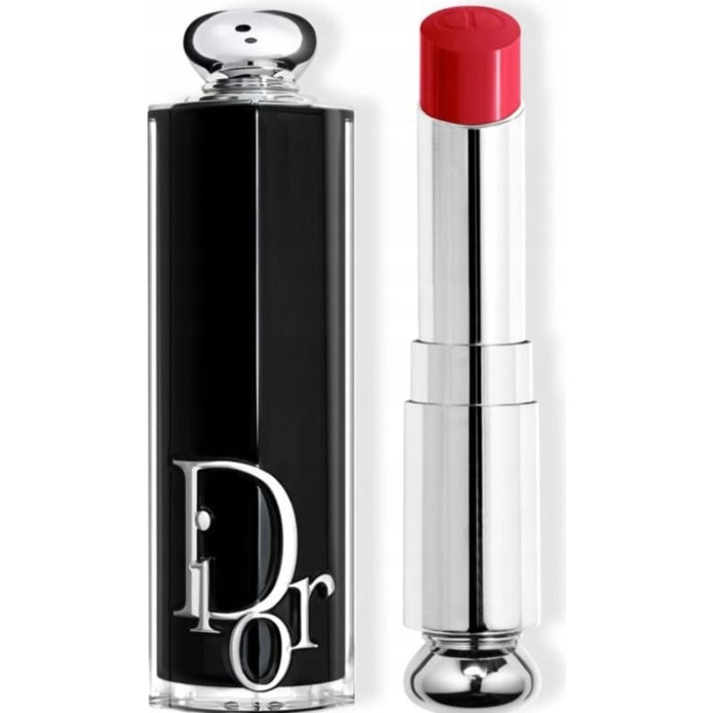Dior Christian Dior, Addict, Shine, Cream Lipstick, 758, Lady Red, Refillable, 3.2 g For Women
