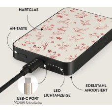 Powerneed BURGA Magnetic Power Bank 5,000mAh Prairie gunmetal