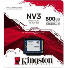 Kingston Dysk SSD NV3 500GB M.2 2230 PCI-e 4.0 NVMe 5000/3000