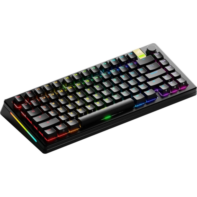 Glorious Klawiatura Glorious Glorious GMMK 3 Pro HE Wireless 75 % Gaming-Tastatur - Pre-Built, ANSI (US), Fox HE Switches, schwarz
