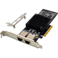 Microconnect Network Card PCIe x8 X550-T2
