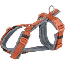 Trixie Szelki dla psa Trixie Premium Trekking Pomarańczowy Grafit L