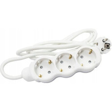 Bemko EXTENSION CORD 3 VIETŲ 3M WH B06-NB3GS3M