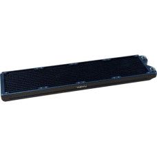 Alphacool Phobya R27-S420 Radiator, 420 mm Radiator, 18 FPI, Kupferlamellen, 2x G1/4-Zoll-Anschlsse  schwarz