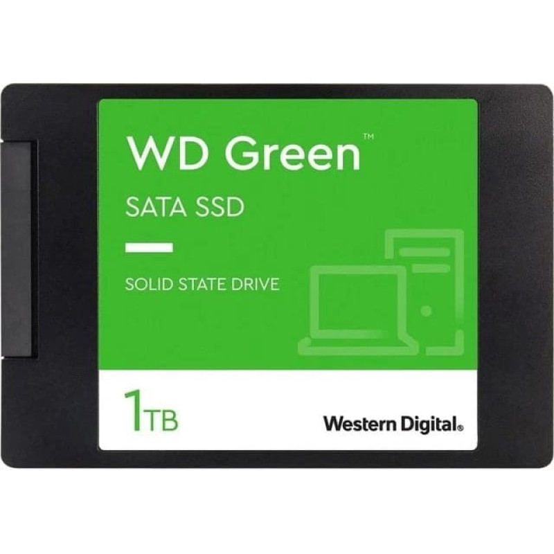 Sandisk WD Green - SSD - 1 TB - cased - intern - 2.5