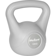 Rebel Kettlebell bitumiczny 10 kg szary REBEL ACTIVE
