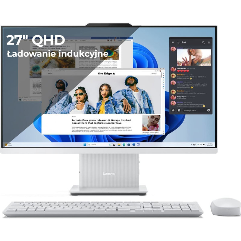 A Sharp Komputer A Sharp IdeaCentre AIO 27IRH9 Core i5-13420H, 16 GB, 512 GB SSD, Windows 11 Home