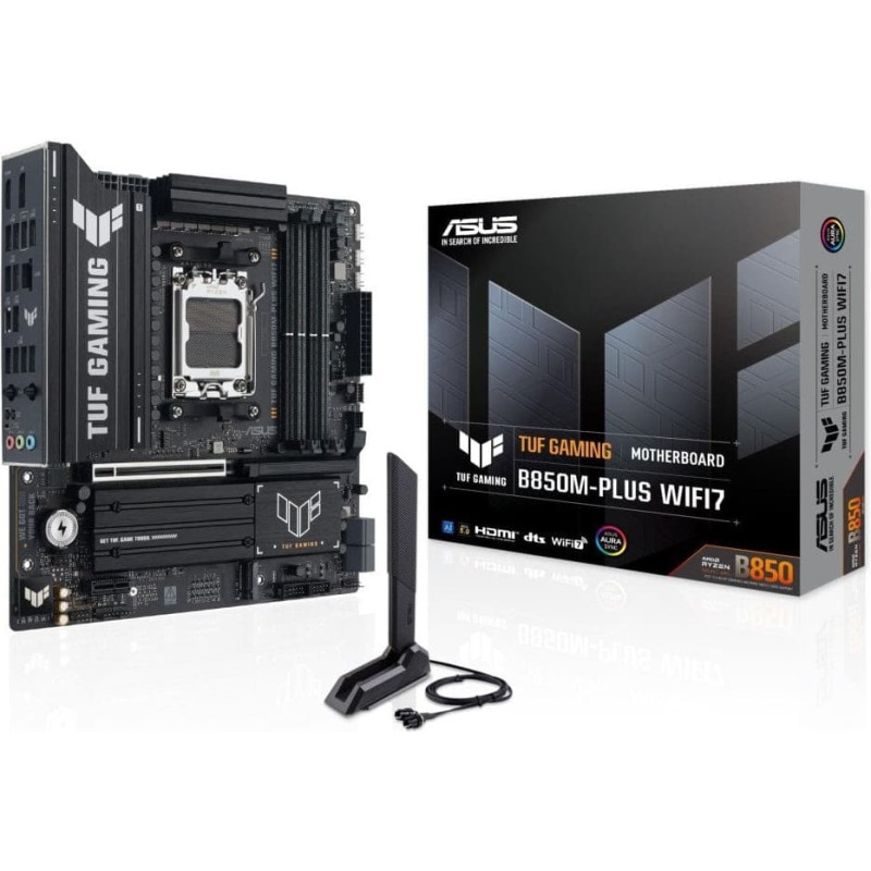 Asus MB AMD B850 SAM5 MATX/GAMING B850M-PLUS WIFI7 ASUS