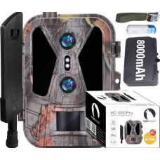 Luxury-Goods Kamera Leśna Fotopułapka 4K 4G LTE PODGLĄD na ŻYWO Aplikacja HC-950Pro AKU