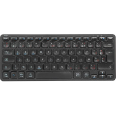Targus - Tastatur - Mehrgerate - compact - antimicrobial - kabellos - Bluetooth 5.1 - Franzosisch - Schwarz