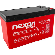 Nexon Akumulator żelowy Nexon AGM 12V 10Ah Long Life (12l) - głębokiego rozładowania i pracy cyklicznej