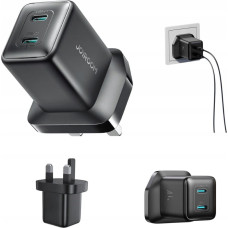 Joyroom Ładowarka sieciowa Joyroom JR-TCG17 45W 2 x- USB-C (wtyczka UK) - czarna