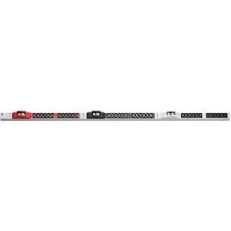 Bachmann IT PDU ALU 1U 36x C13 6x automaten CEE 3x32A rood