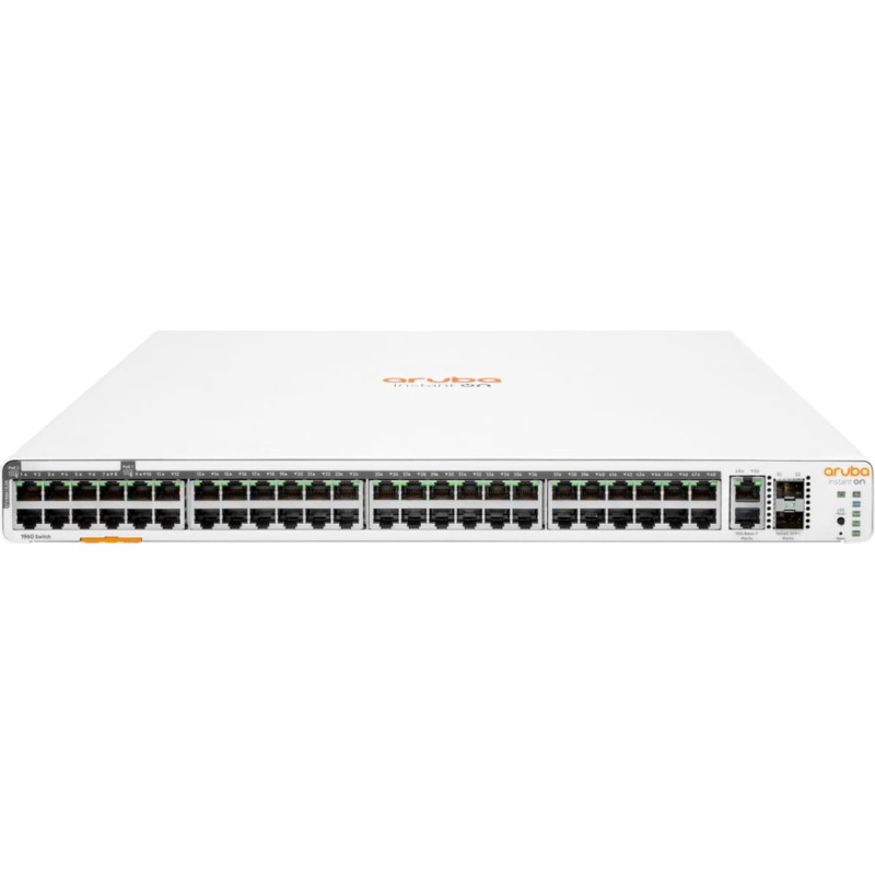 HPE Aruba IOn 1960 48G 2XT 2XF 600W Sw United Kingdom - English localization