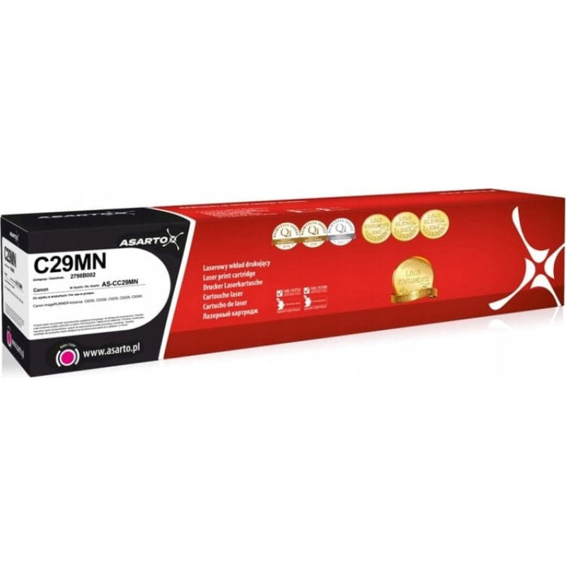 Asarto Toner Asarto do Canon C29MN | 2798B002 | 27000 str. | magenta