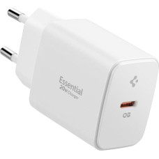 Spigen Ładowarka sieciowa Spigen Essential EE201EU 1-port USB-C Network Charger 20W White