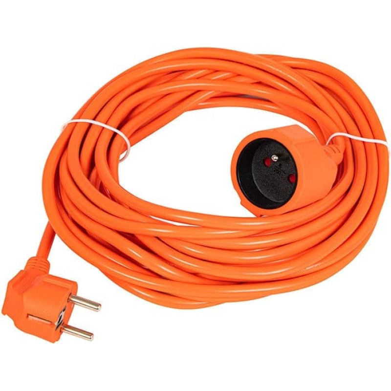 Blow 98-787# Przedłużacz sieciowy pr-160 1-gniazdo z uziemieniem 10m pomarańczowy (3x1,5mm)