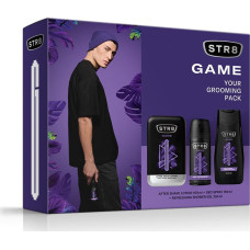 Sarantis STR 8 Zestaw prezentowy Game (Woda po goleniu 100ml+Deo spray 150ml+Żel pod prysznic 250ml)