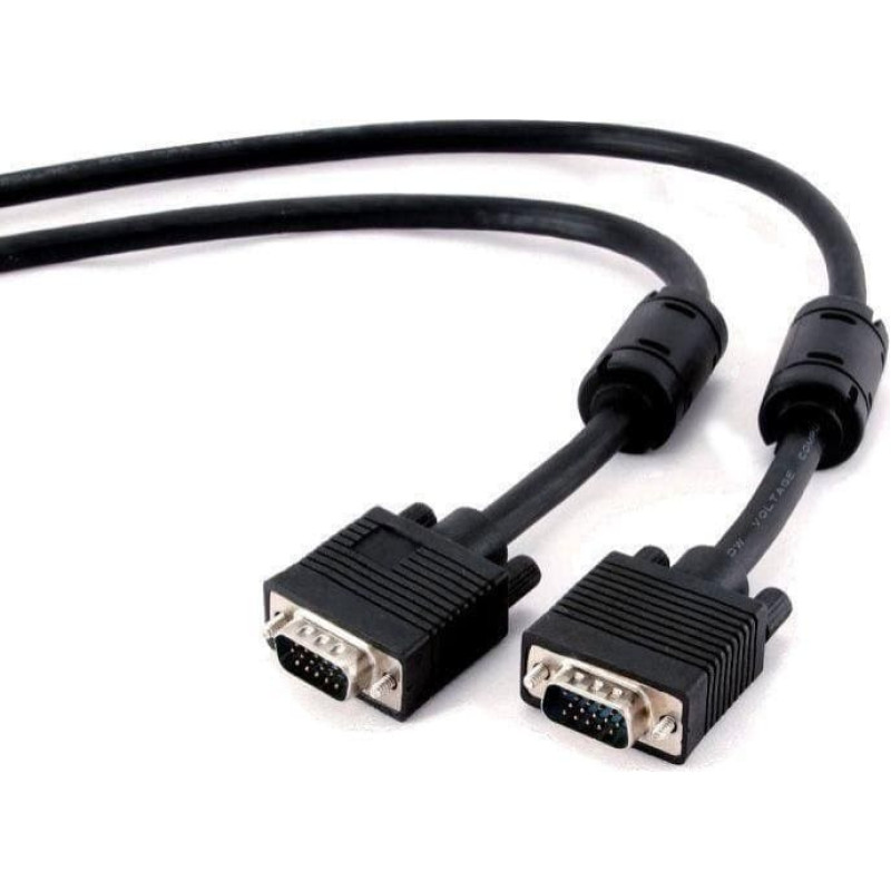 Gembird Kabel Gembird D-Sub (VGA) - D-Sub (VGA) 5m czarny (CCPPVGA5MB)