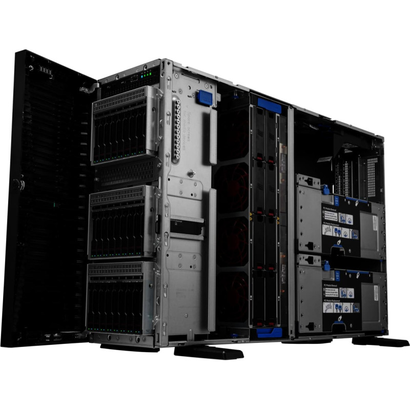 HP E ProLiant ML350 Gen11 4514Y 2.0GHz 16c 1P 2x32GB-R 8SFF MR408i-o 2x480GB SSD 2x1000W PS EU Server serwer 960 GB Wieża (4U) Intel Xeon Silver 2 GHz 64 GB DDR5-SDRAM 1000 W
